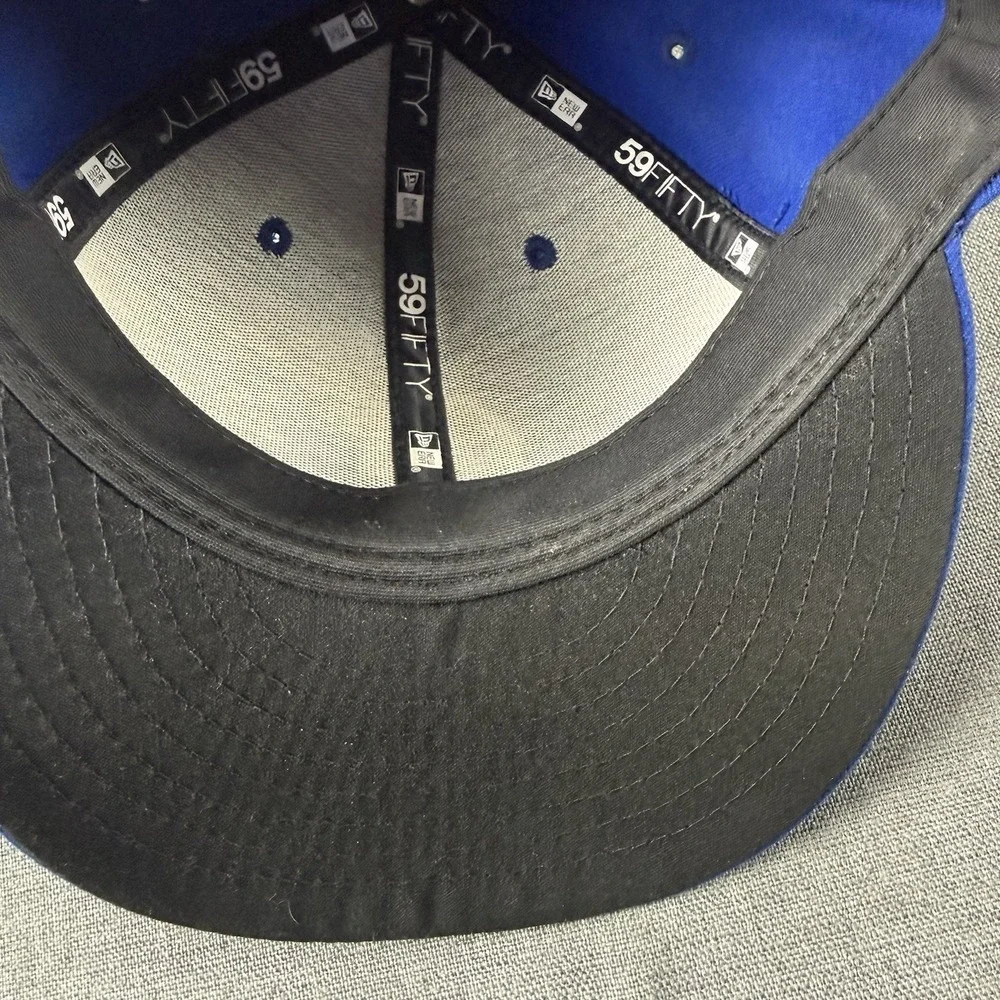 Chicago Cubs New Era 5950 Fitted Baseball Cap Size 7‎ 5/8